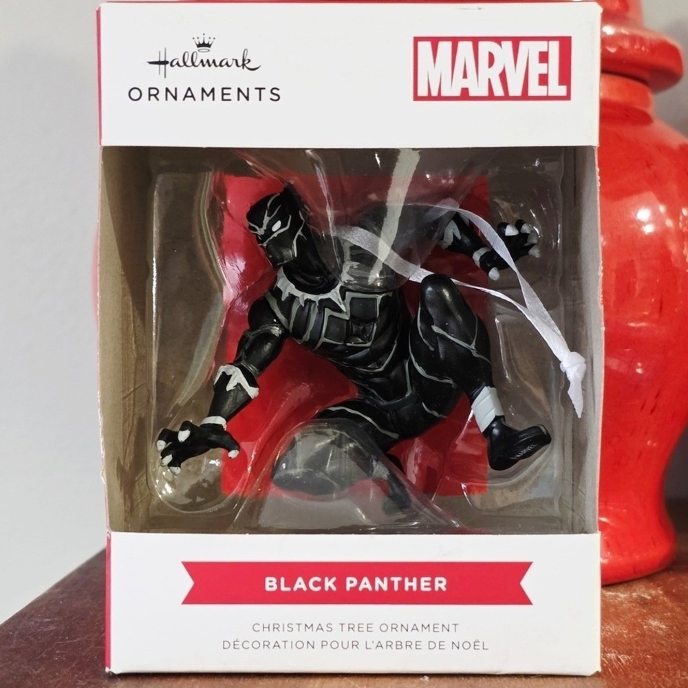 Hallmark Marvel Black Panther Christmas Tree‎ Ornament in box